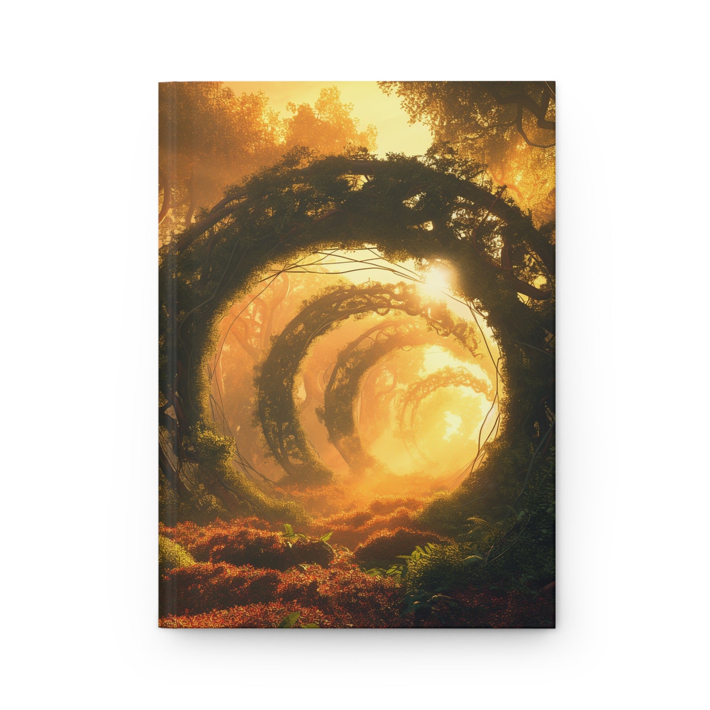 Spiral Grove Hardcover Journal Matte – Golden Twilight Portal