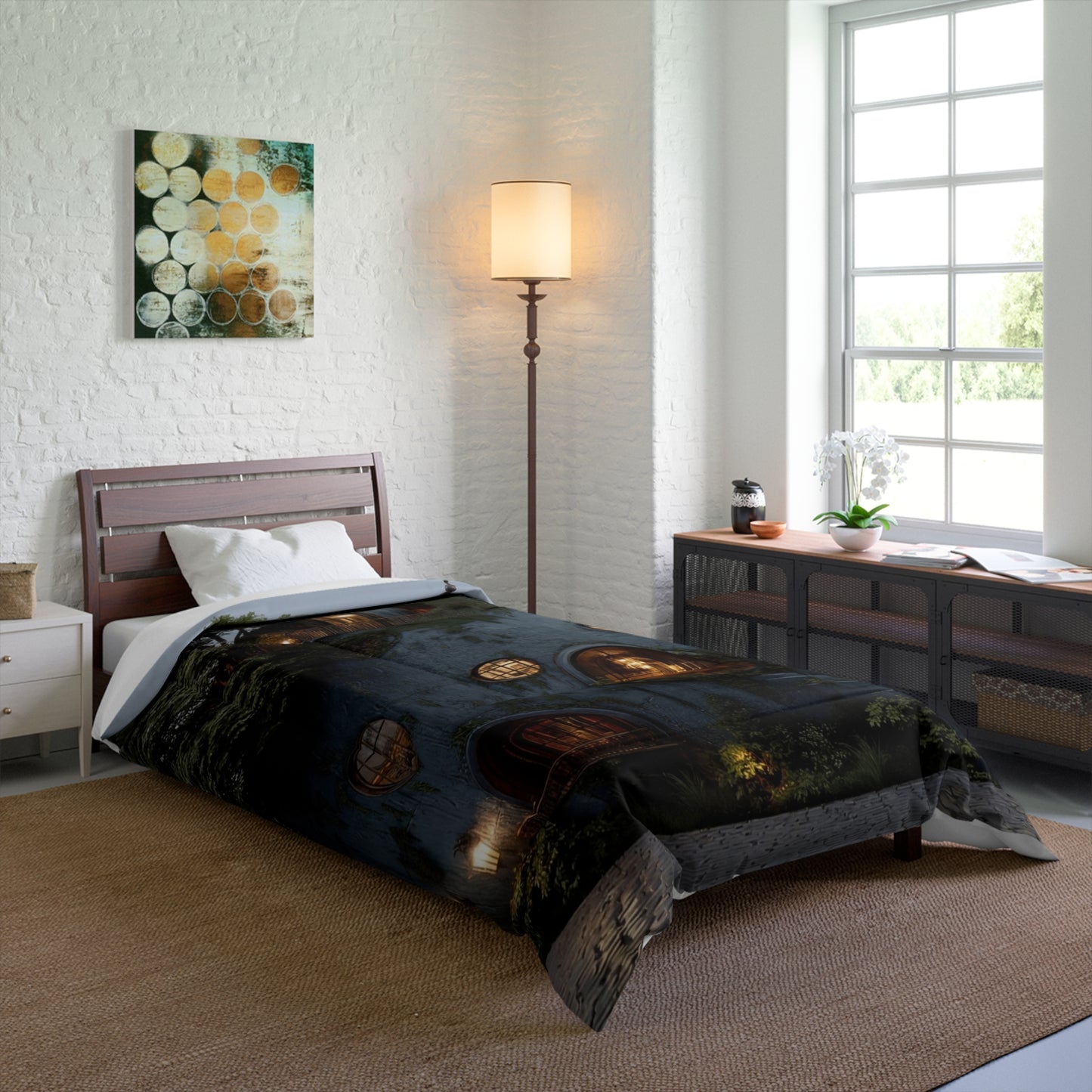 Treehouse Dome Comforter – Whispering Grove Sanctuary