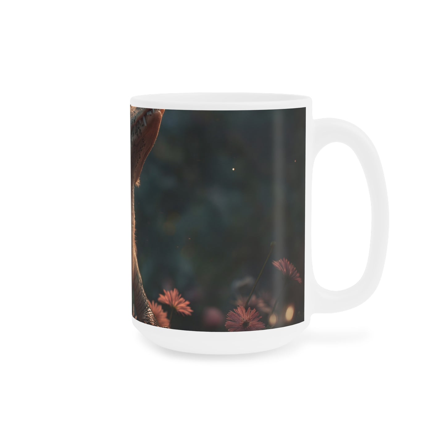 Gentle Crocodile & Butterfly Ceramic Mugs (11oz\15oz\20oz) – Twilight Garden Whispers