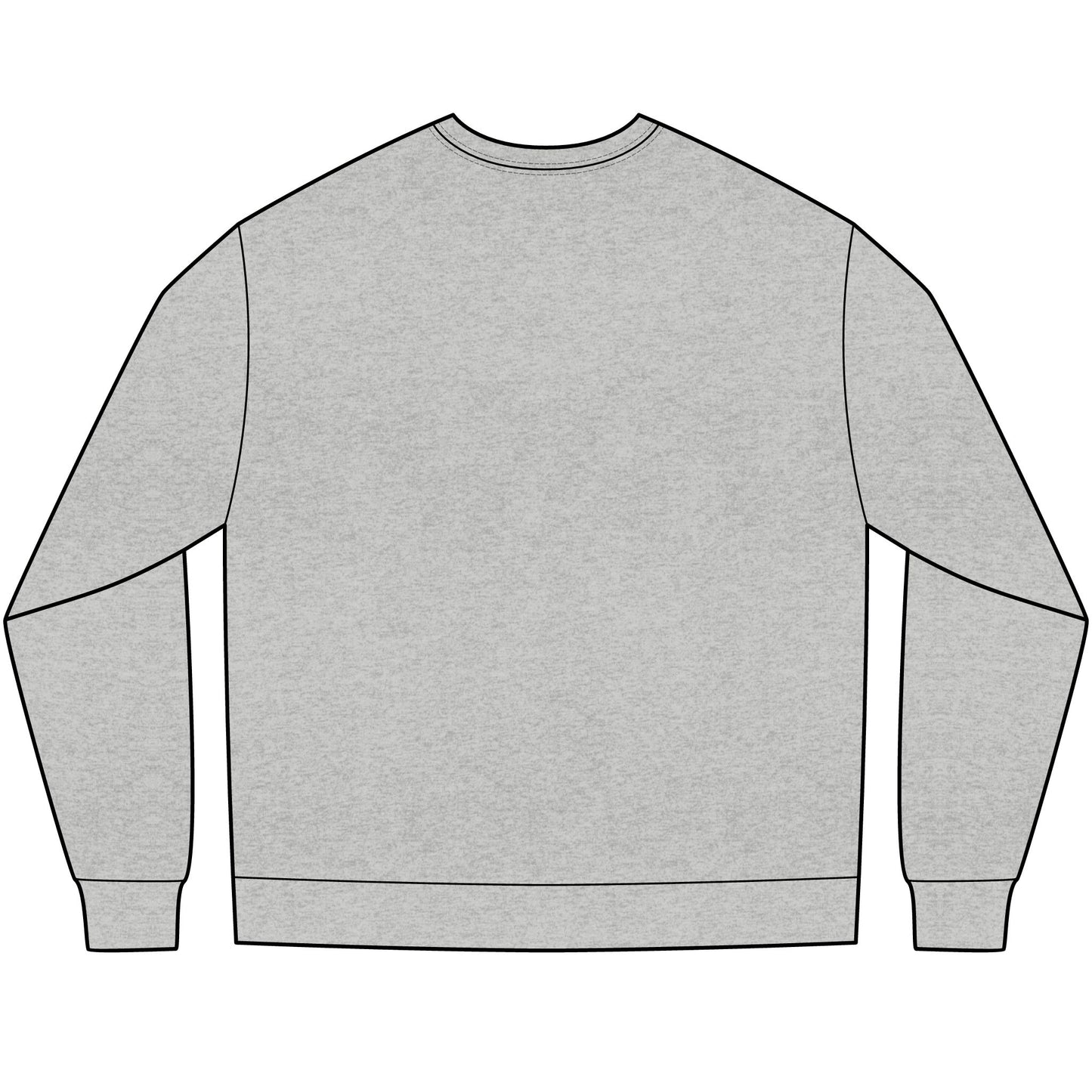 Golden Wolf Guardian Tee – Ethereal Silhouette Heavyweight Long Sleeve