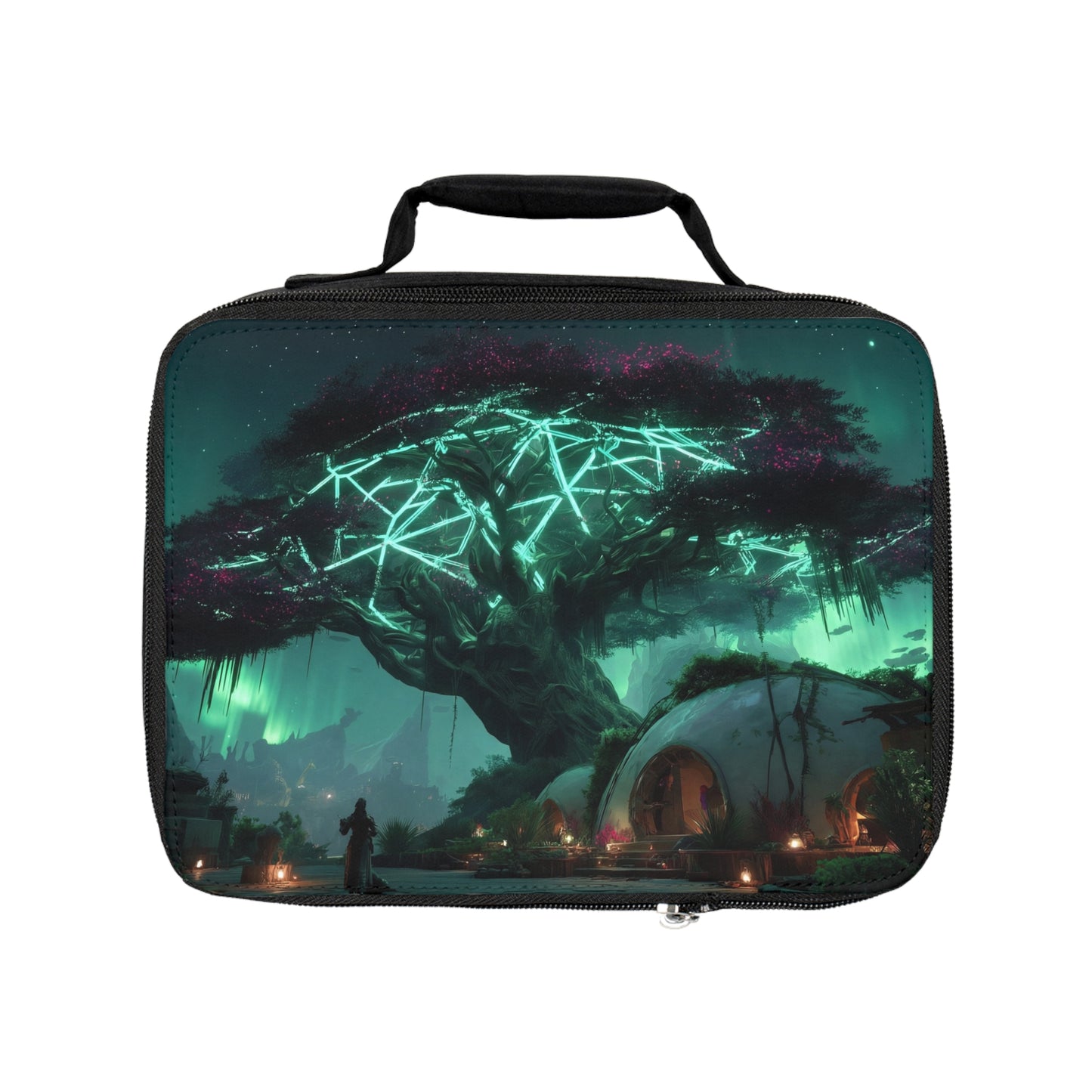 Celestial Tree Rooted Lunch Bag – Aurora Grove Sanctuary