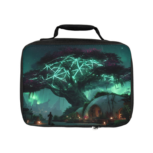 Celestial Tree Rooted Lunch Bag – Aurora Grove Sanctuary