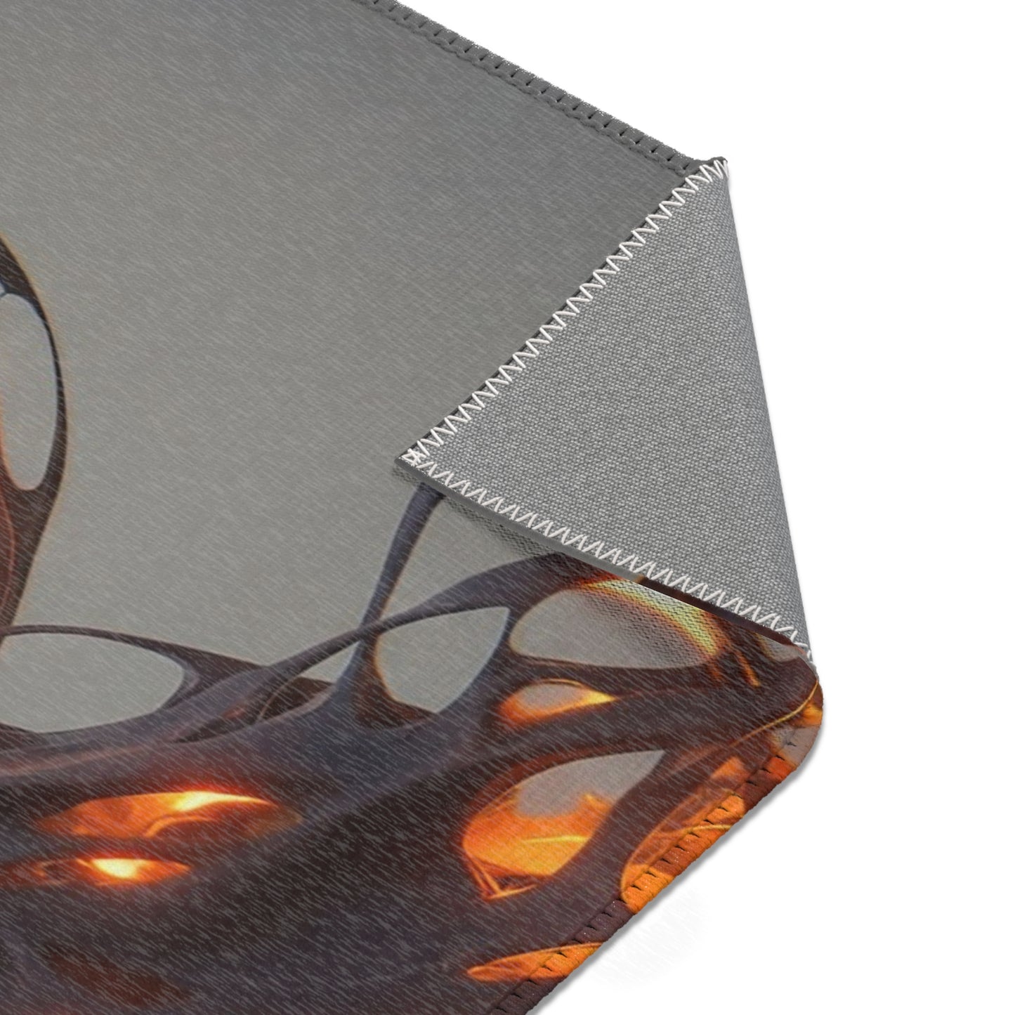 Luminescent Veil Area Rug – Ethereal Woman in Flowing Light