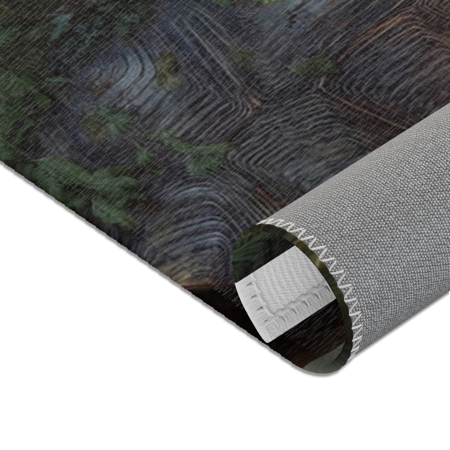 Turtleborne Castle Area Rugs – Ancient Guardian Through Lush Canopy