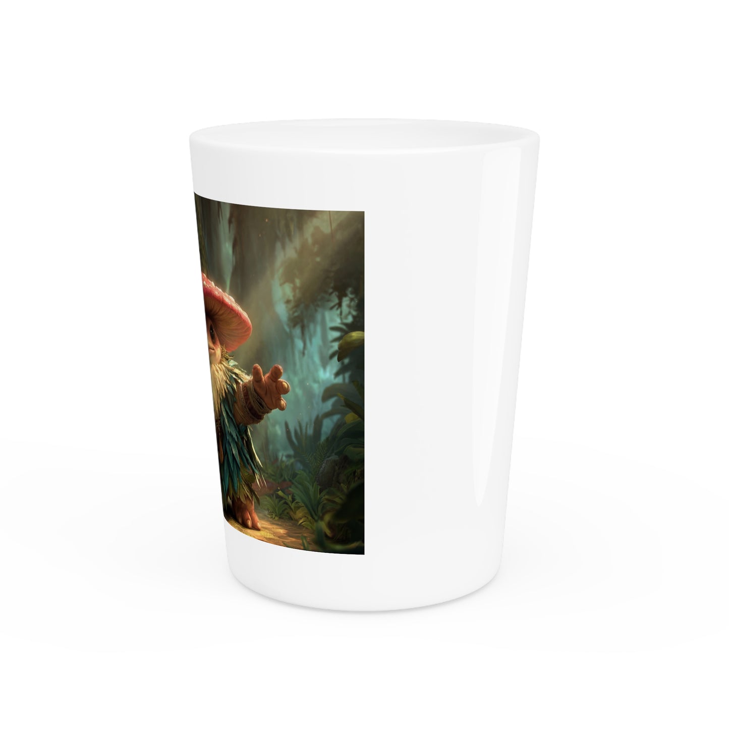 Mushroom Knight Sentinel Shot Glass – Guardian's Grove Defense