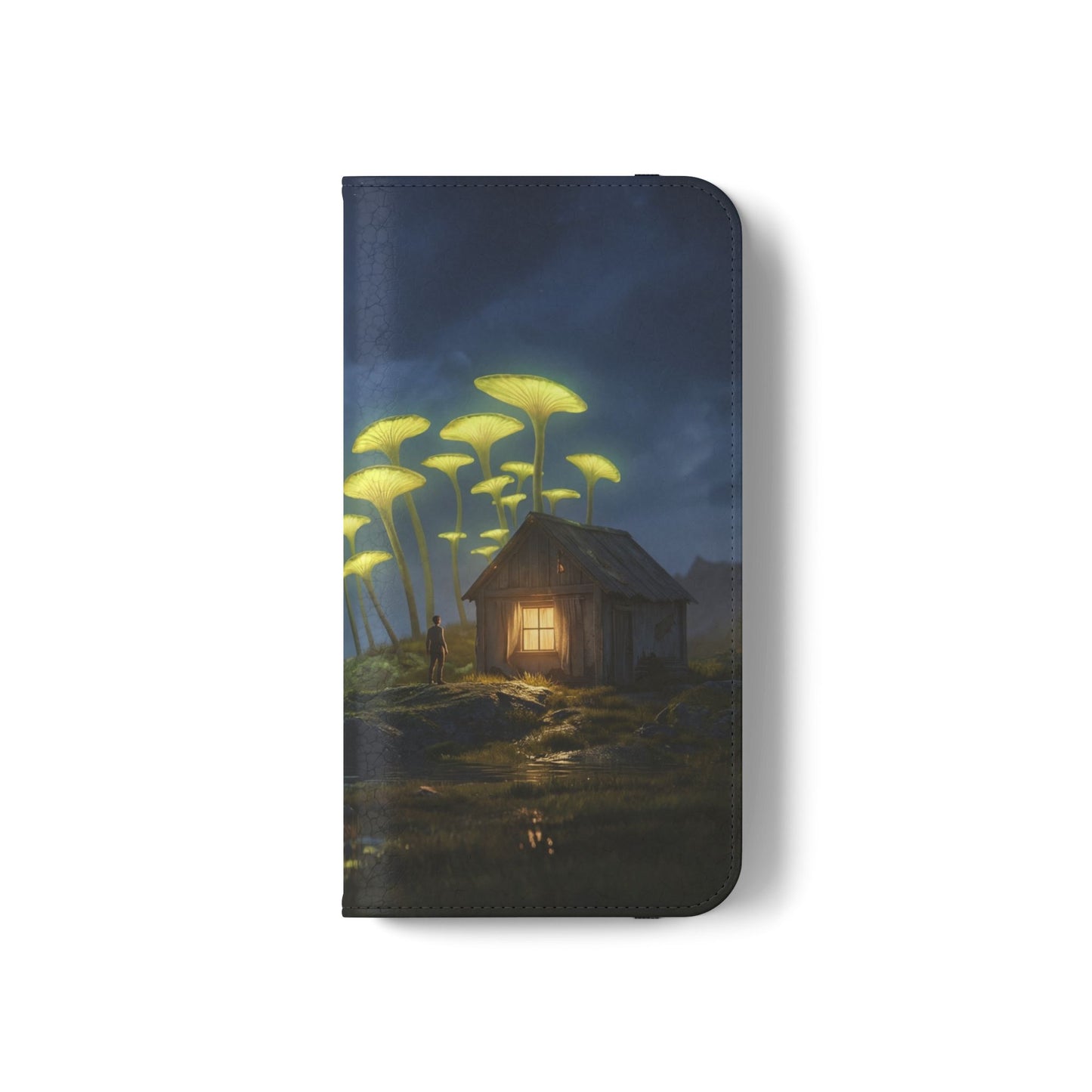 Glowing Mushroom Cottage Flip Cases – Whispering Grove Nightlight