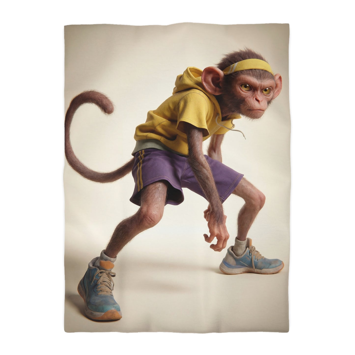 Streetwise Monkey Microfiber Duvet Cover – Urban Jungle Ready Set Go