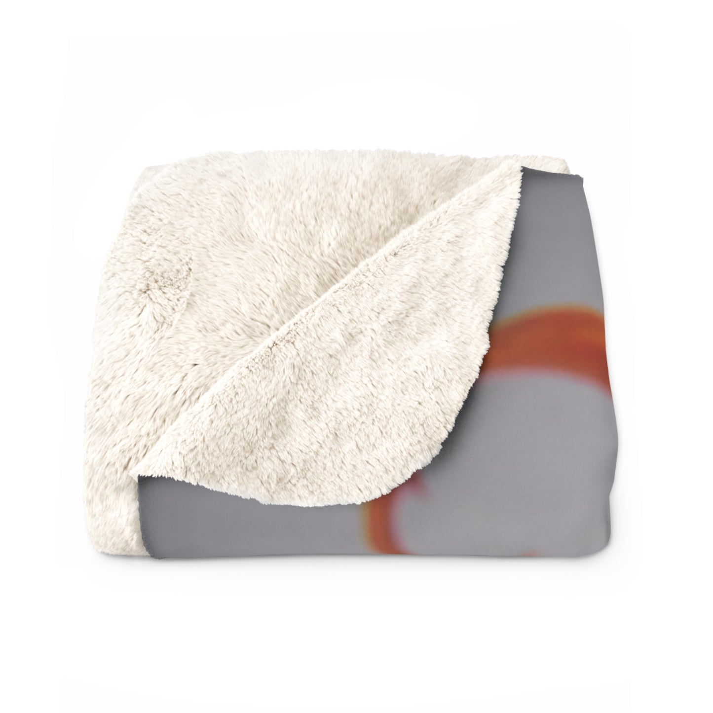 Phoenix Fox Sherpa Fleece Blanket – Warmth of a Flame-Winged Sentinel