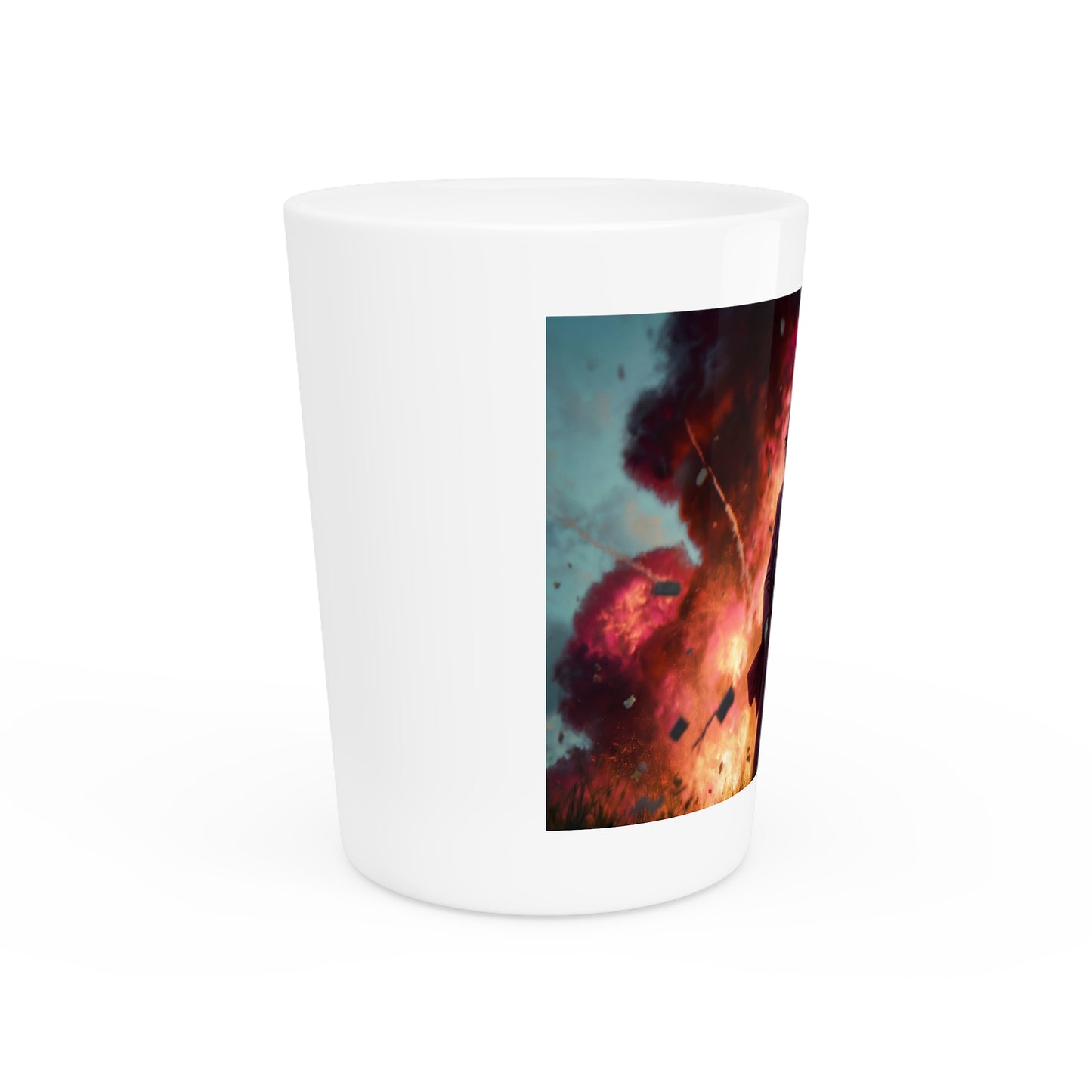 Explosive Gentleman Shot Glass – Crimson Dawn Aftermath