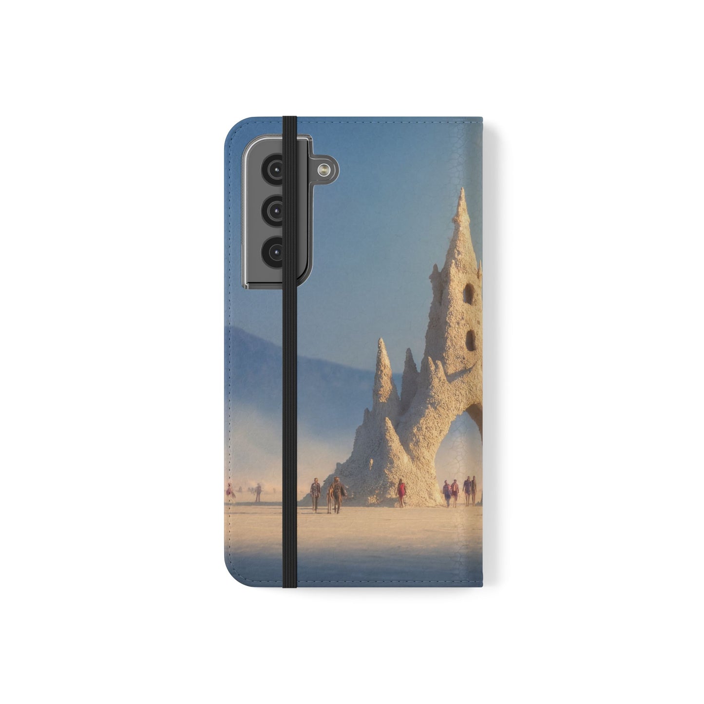 White Tower Flip Cases – Salt Desert Gateway Art