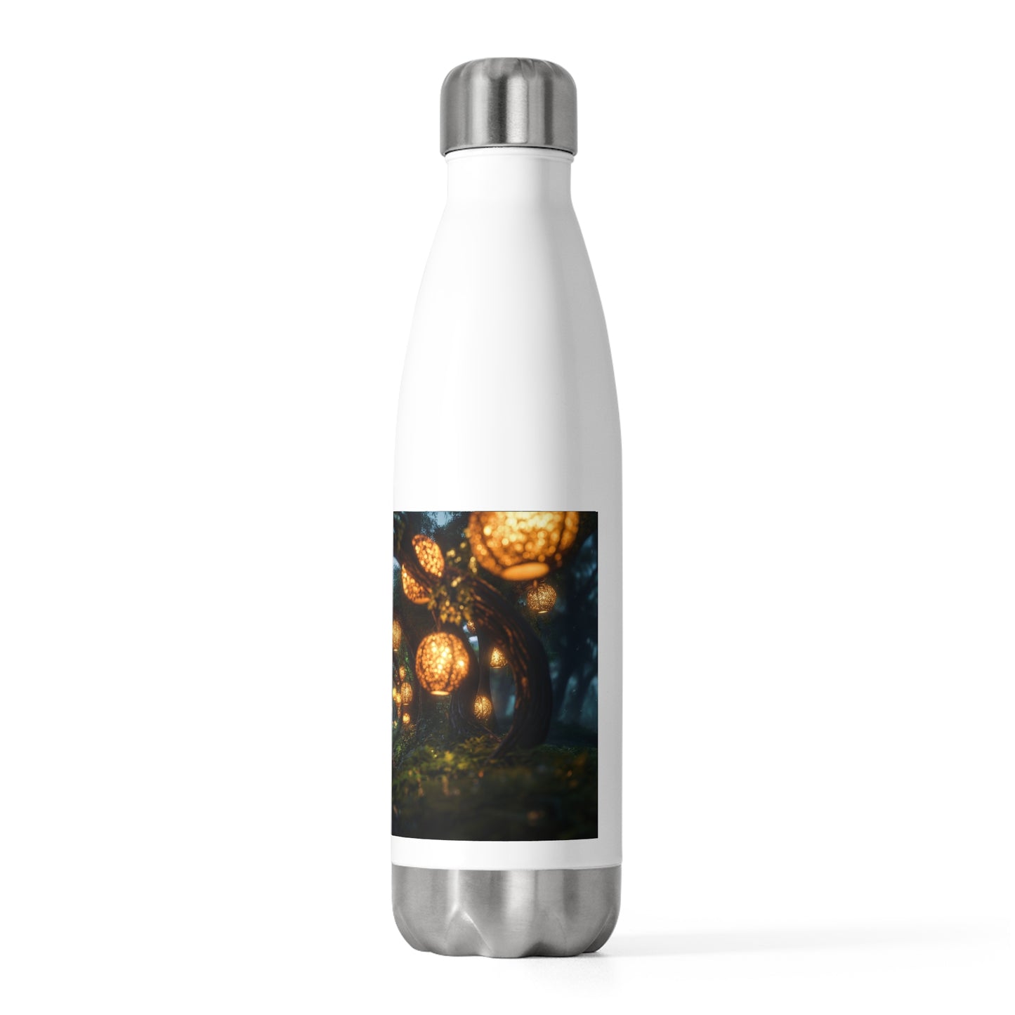 Lumina Grove Path 20oz Insulated Bottle – Walk Through Golden Twilight