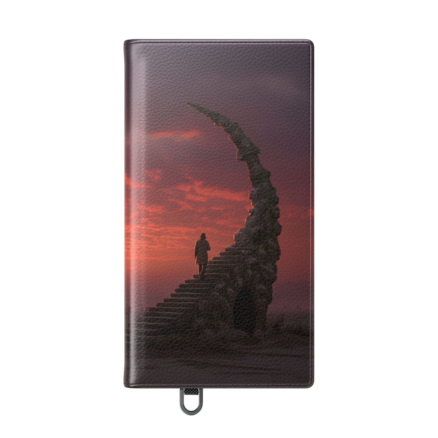 Twilight Sentinel Flip Cases – Moonlit Stairway to the Horizon