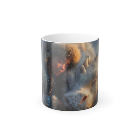 Slumbering Dragon Companion Color Morphing Mug, 11oz – Frost and Fur Dreamscape