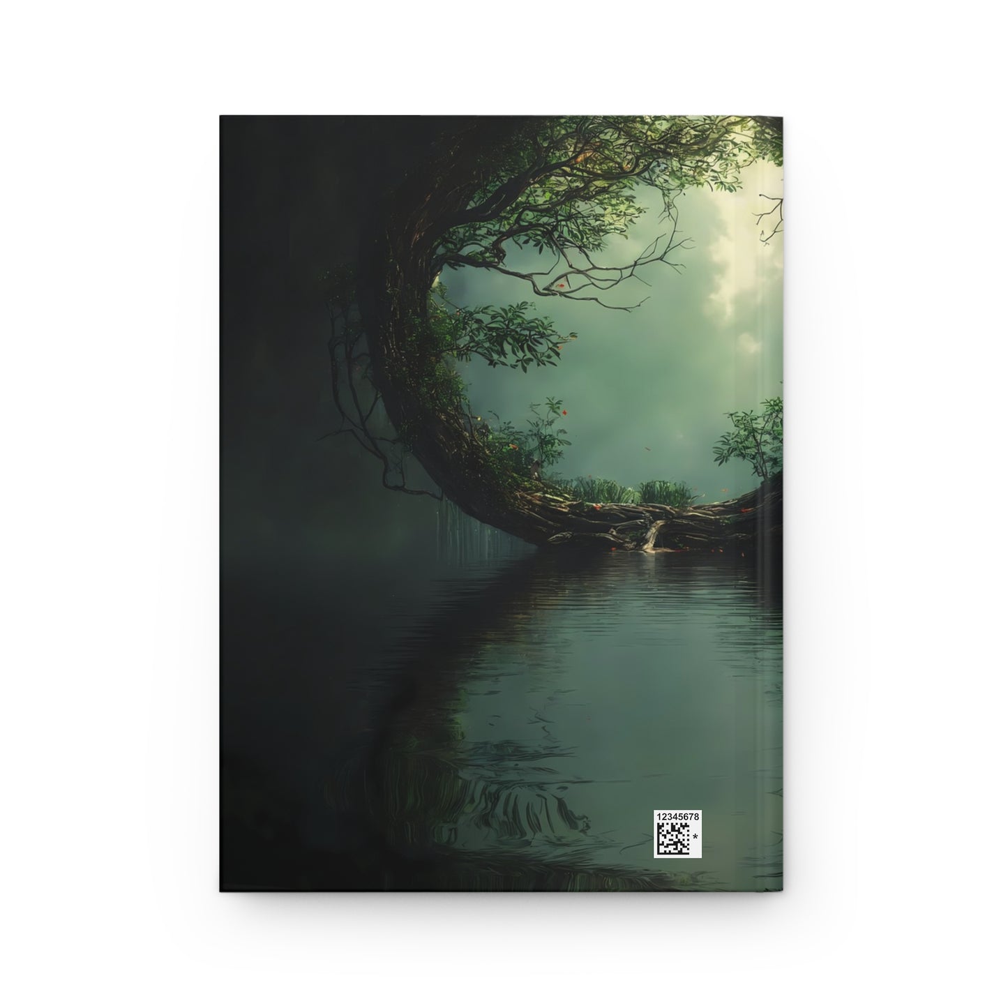 Circular Tree Portal Hardcover Journal Matte – Whispering Grove Reflections