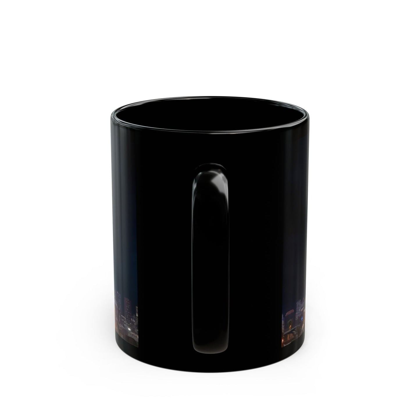 Crimson Circus Tent Mug – Midnight Carnival Dreamscape