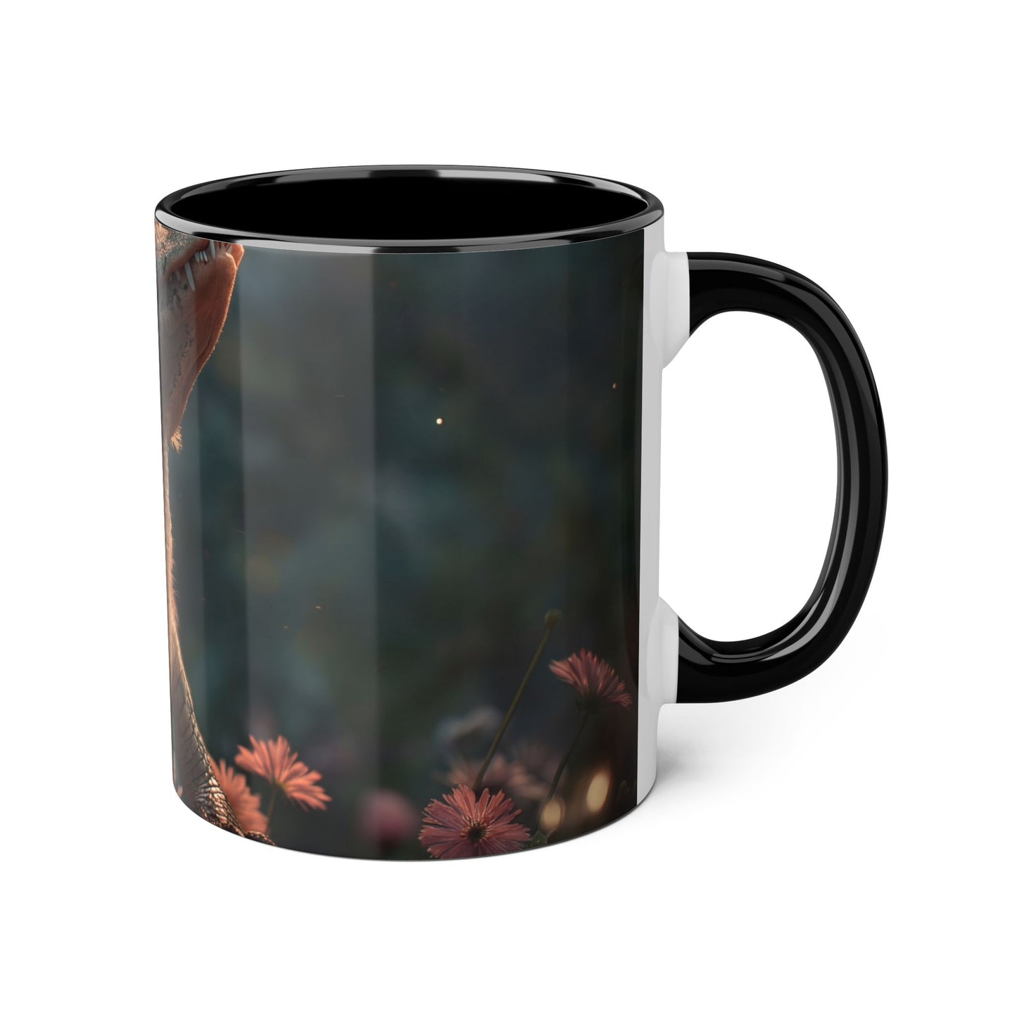 Butterfly Sentinel Accent Mugs, 11oz – Gentle Guardian in Twilight Glow