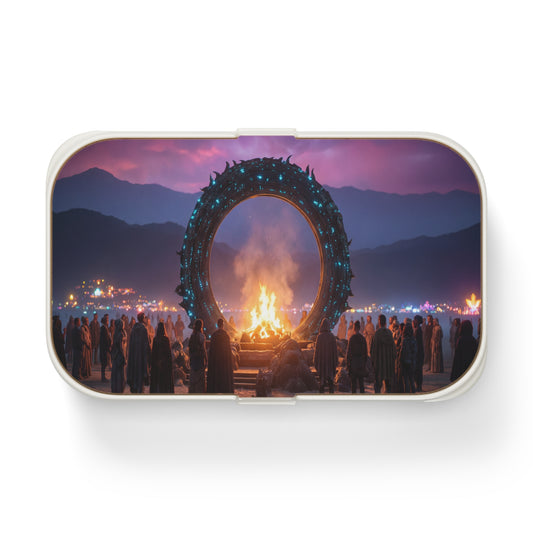 Celestial Gateway Bento Lunch Box – Twilight Ceremony Under the Ring
