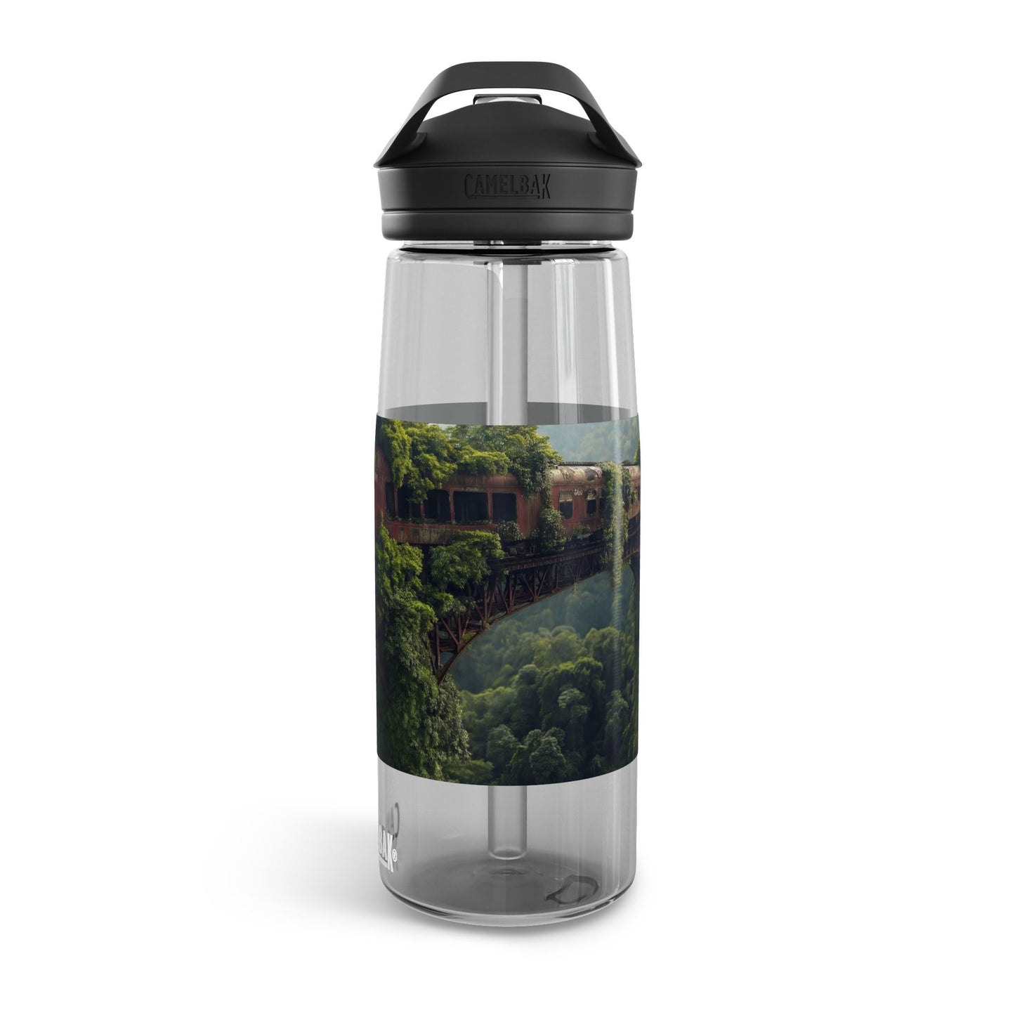 Overgrown Train Bridge CamelBak Eddy® Water Bottle, 20oz\25oz – Verdant Ruin Reverie