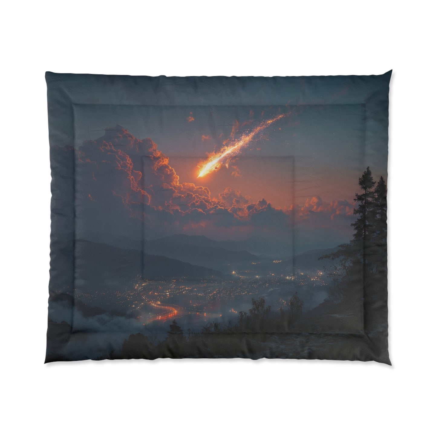 Meteor Shower Comforter – Twilight Skyfall Nightcap