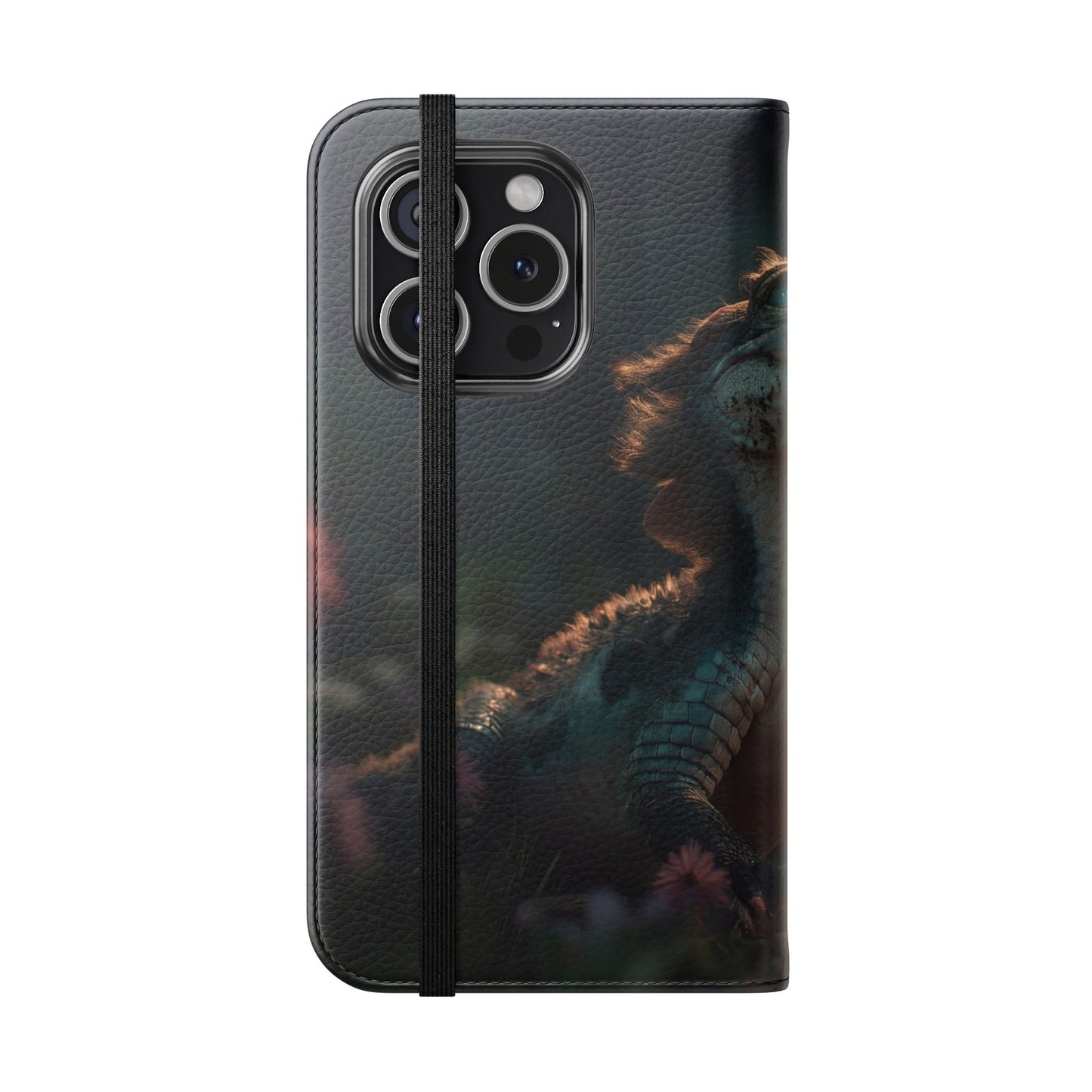 Crocodile Butterfly Flip Cases – Tender Guardian with Moth Companion