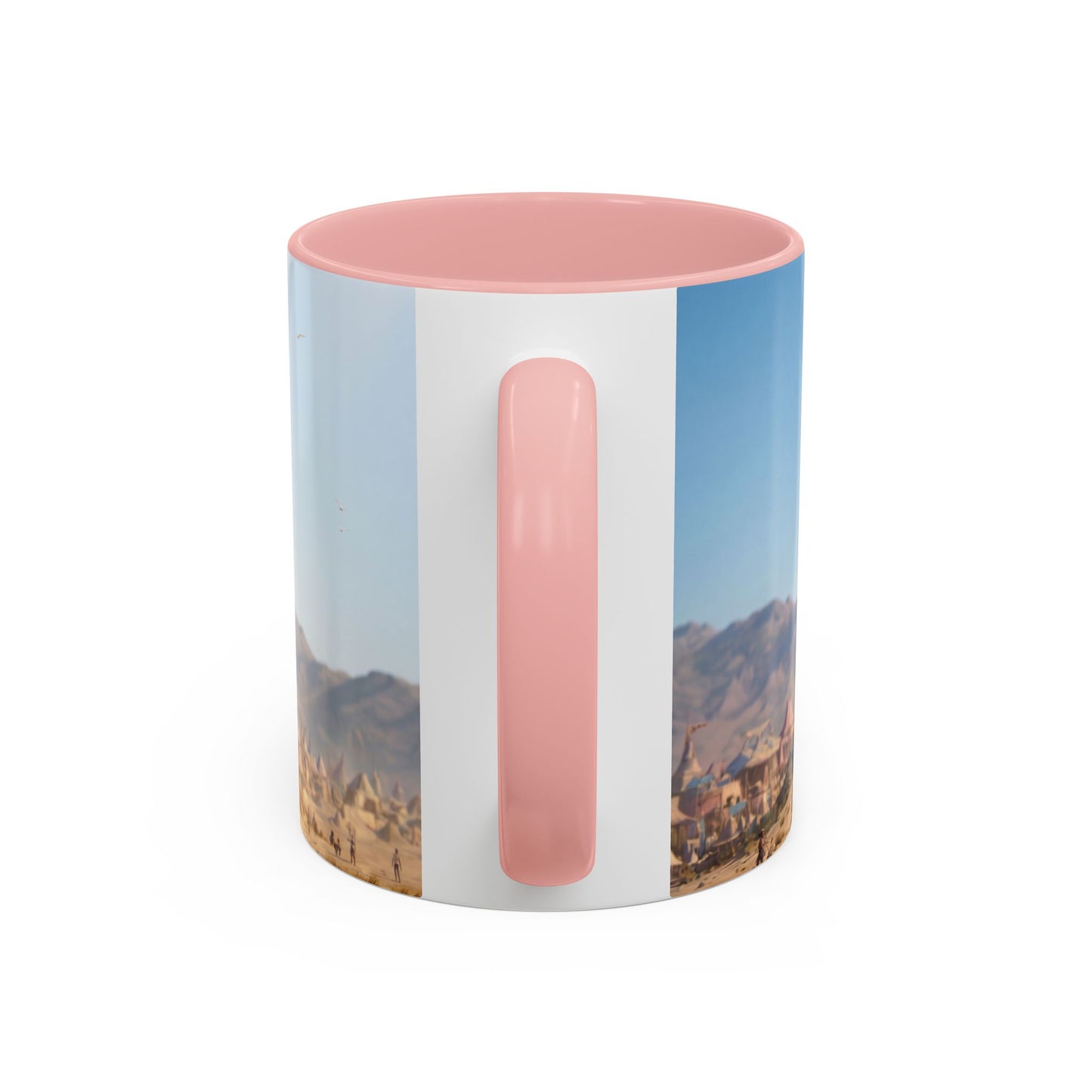 Desert Sentinel Archway Accent Coffee Mug (11, 15oz) – Sun-Scorched Cityscape