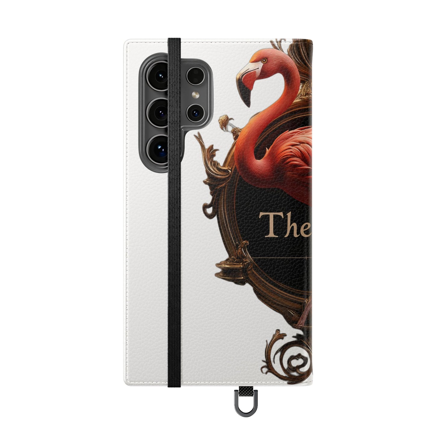 The Ritz Flamingo Flip Cases – Gilded Ornate Frame Art Design