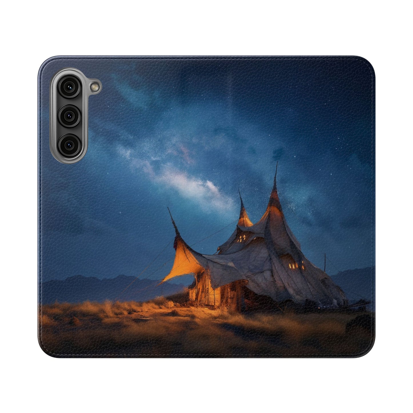 Stardust Nomad Tent Flip Cases – Milky Way Caravan Canvas