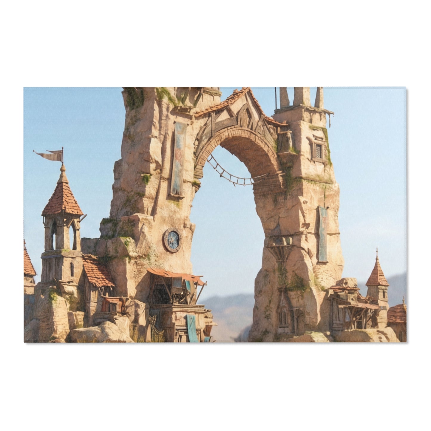Desert Citadel Area Rugs – Sun-Kissed Stone Gateways