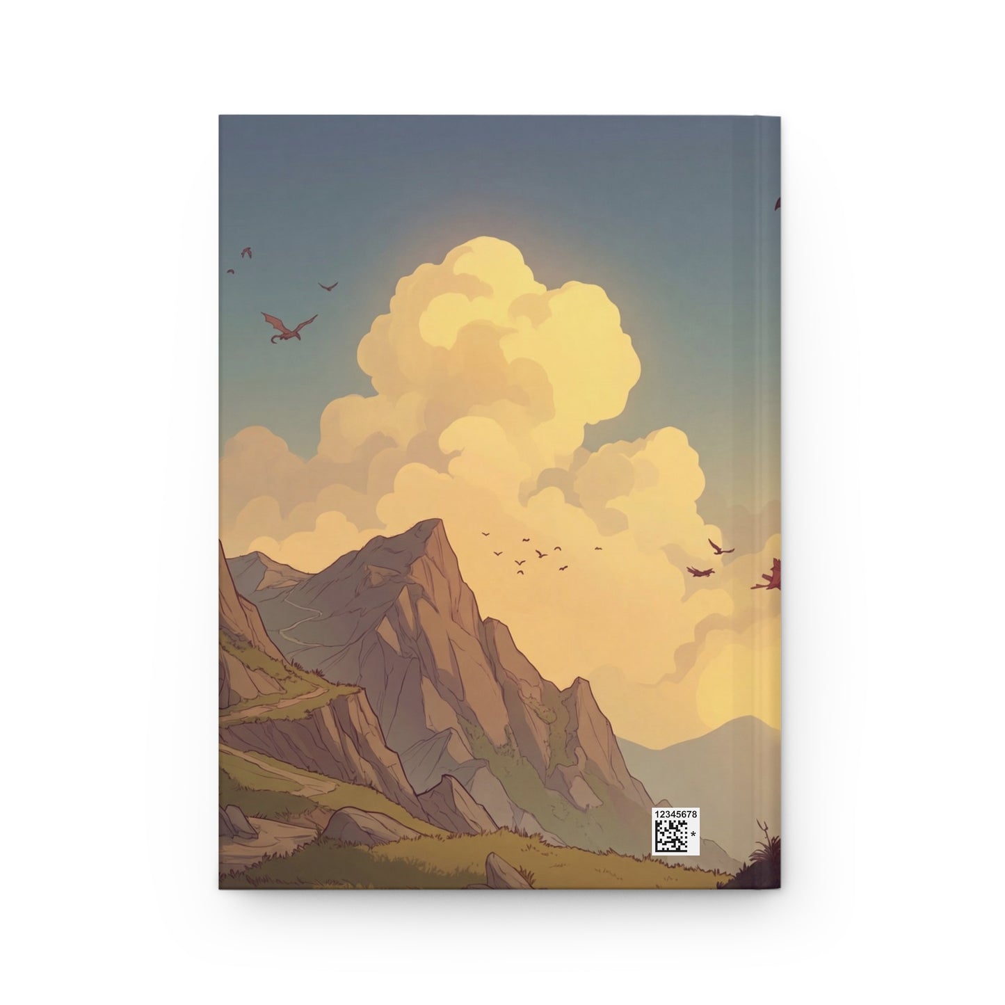 Dragon and Adventurers Hardcover Journal Matte – Sunset Summit Pact