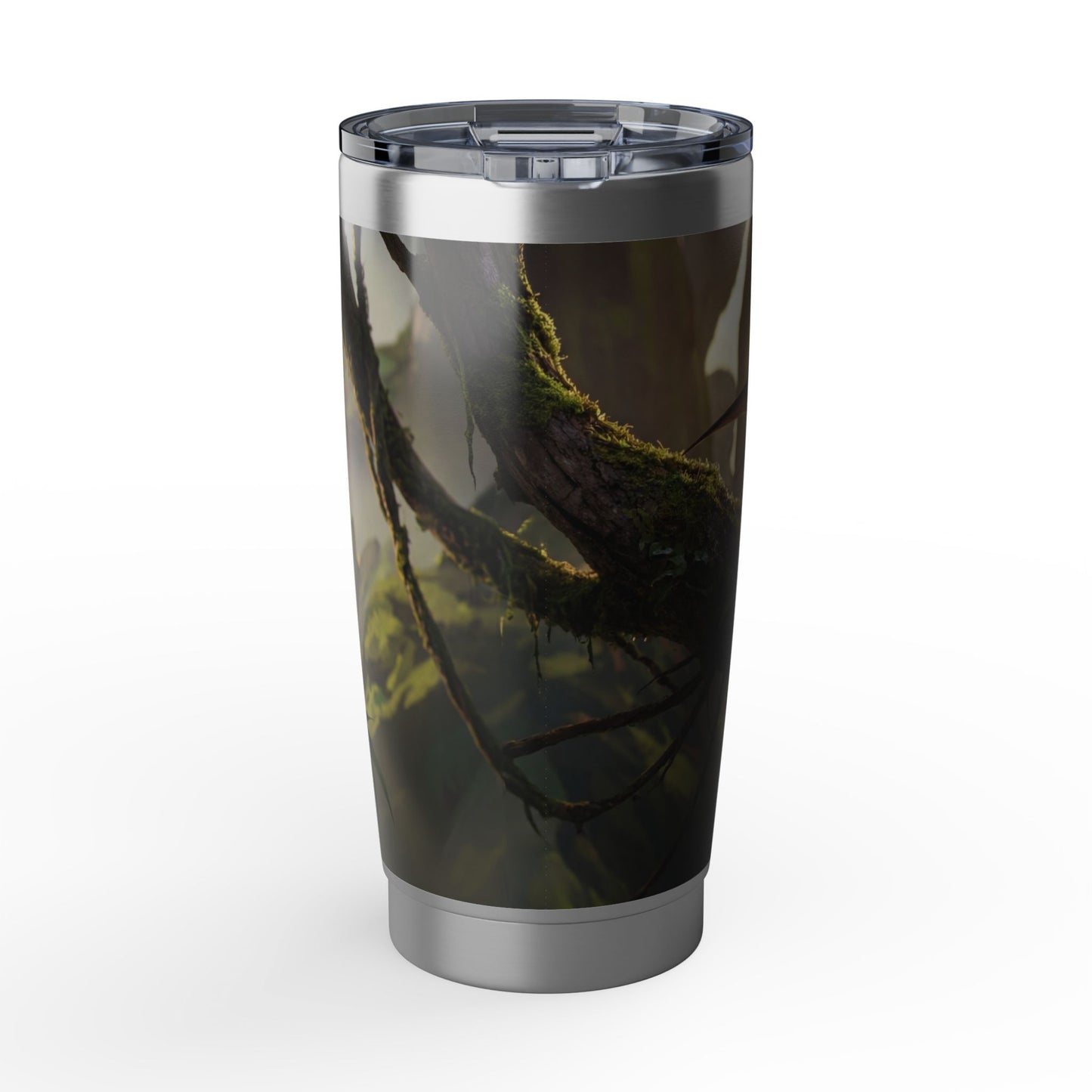Winged Siamese Twin Cats Tumbler – Dawn’s Whispering Grove