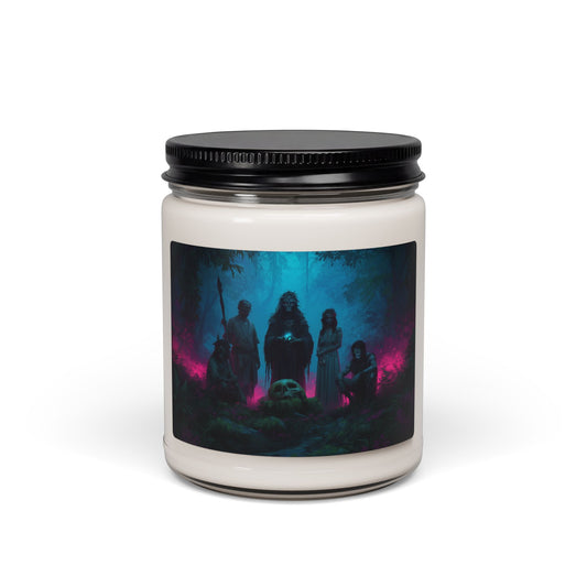 Forest Guardians Scented Soy Candle, 9oz – Twilight Ceremony in Neon Woods