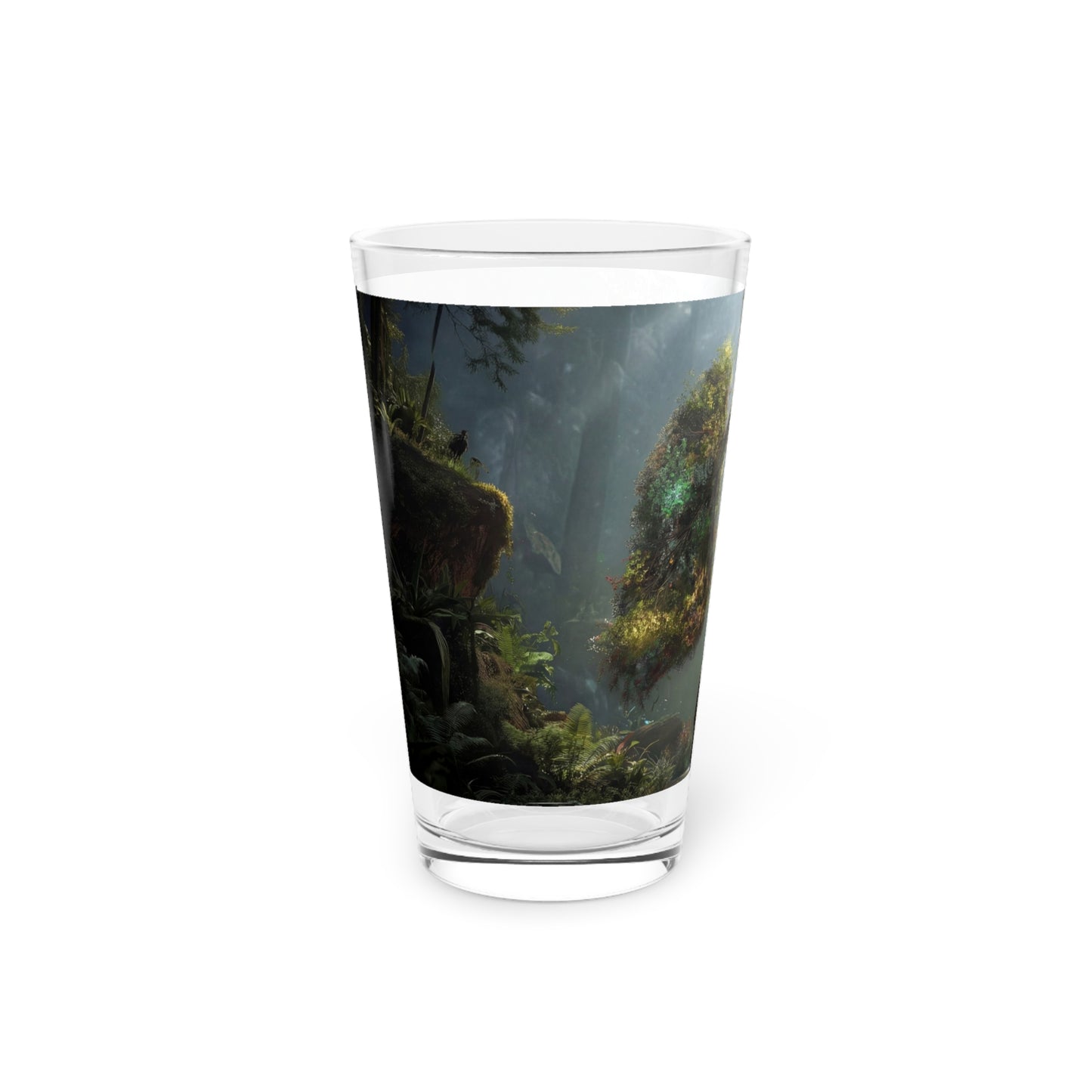 Lungs of the Wild Pint Glass, 16oz – Where Breath Becomes Canopy