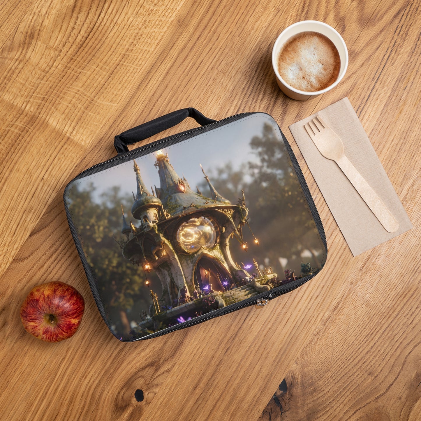 Whispering Observatory Lunch Bag – Twilight’s Arcane Sanctuary