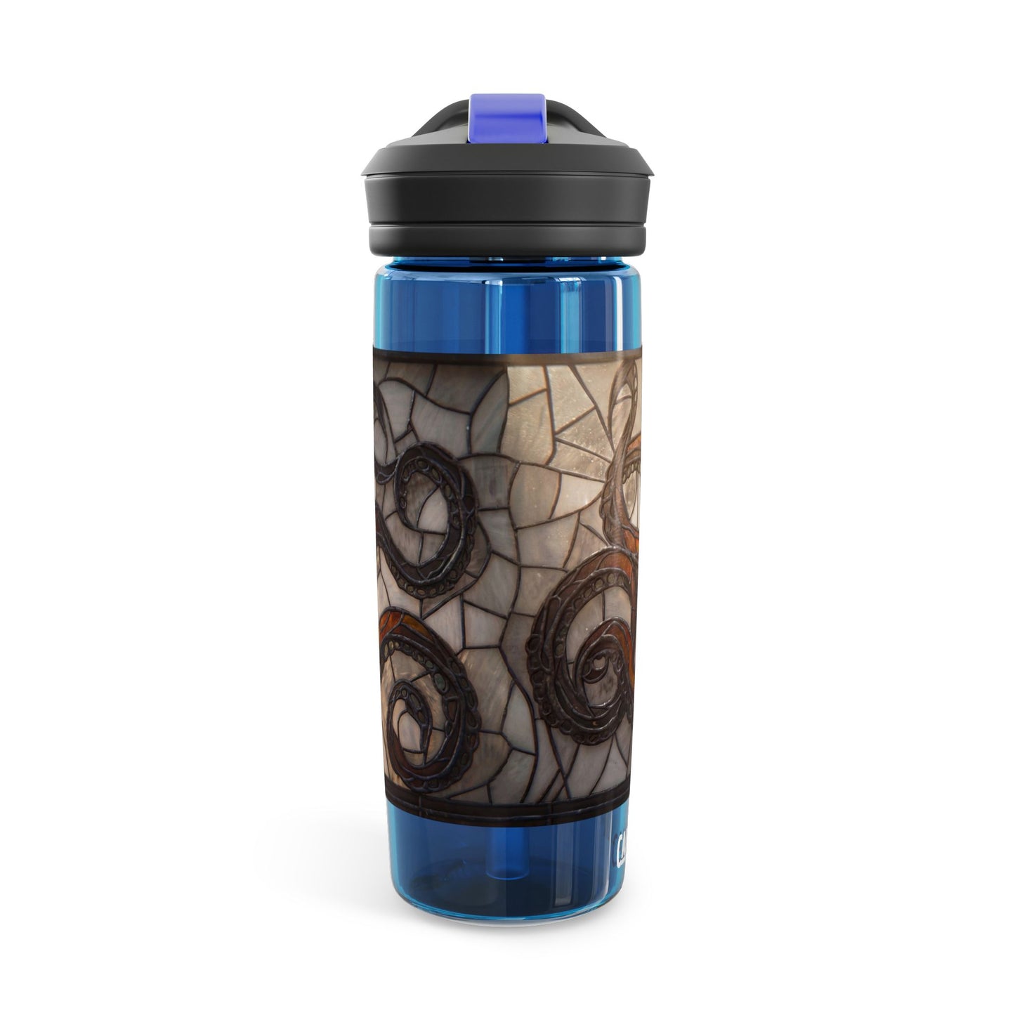 Stained Glass Octopus CamelBak Eddy® Water Bottle, 20oz\25oz – Amber Depths & Copper Currents