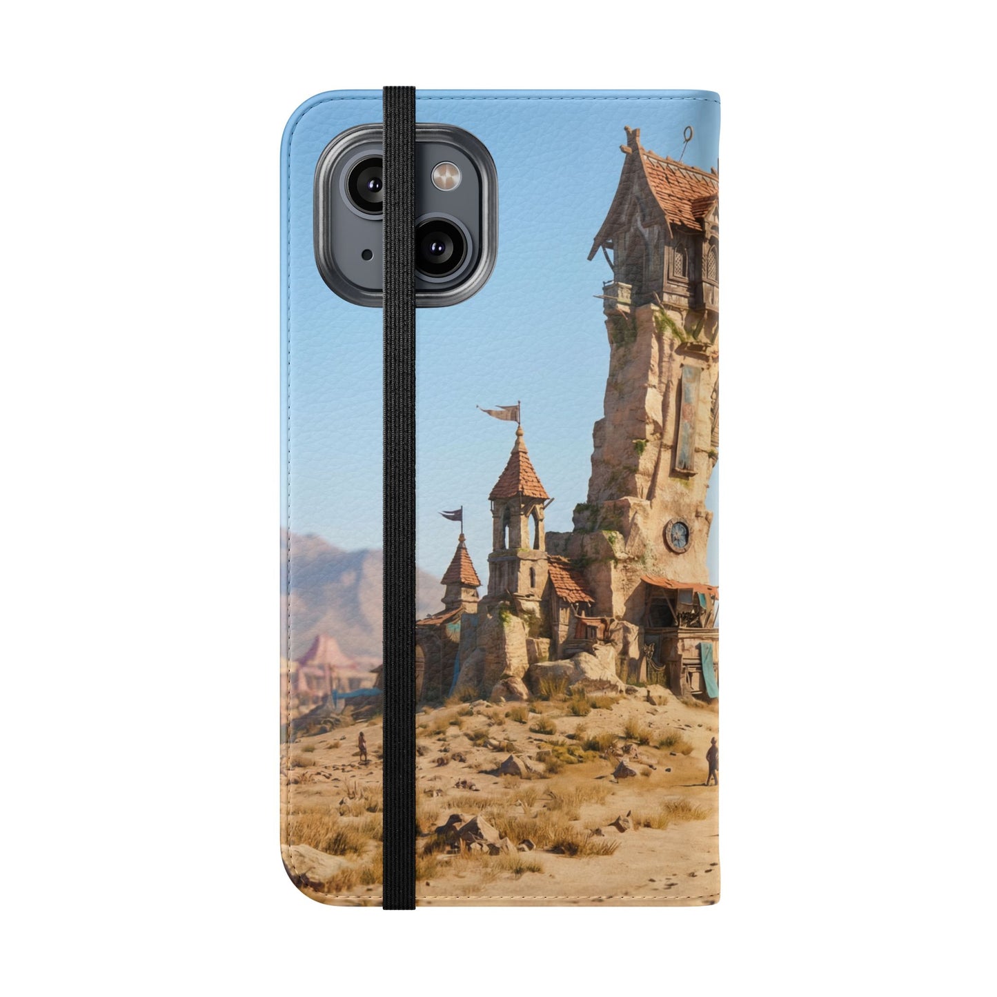 Desert Sentinel Gate Flip Cases – Weathered Archway Journey