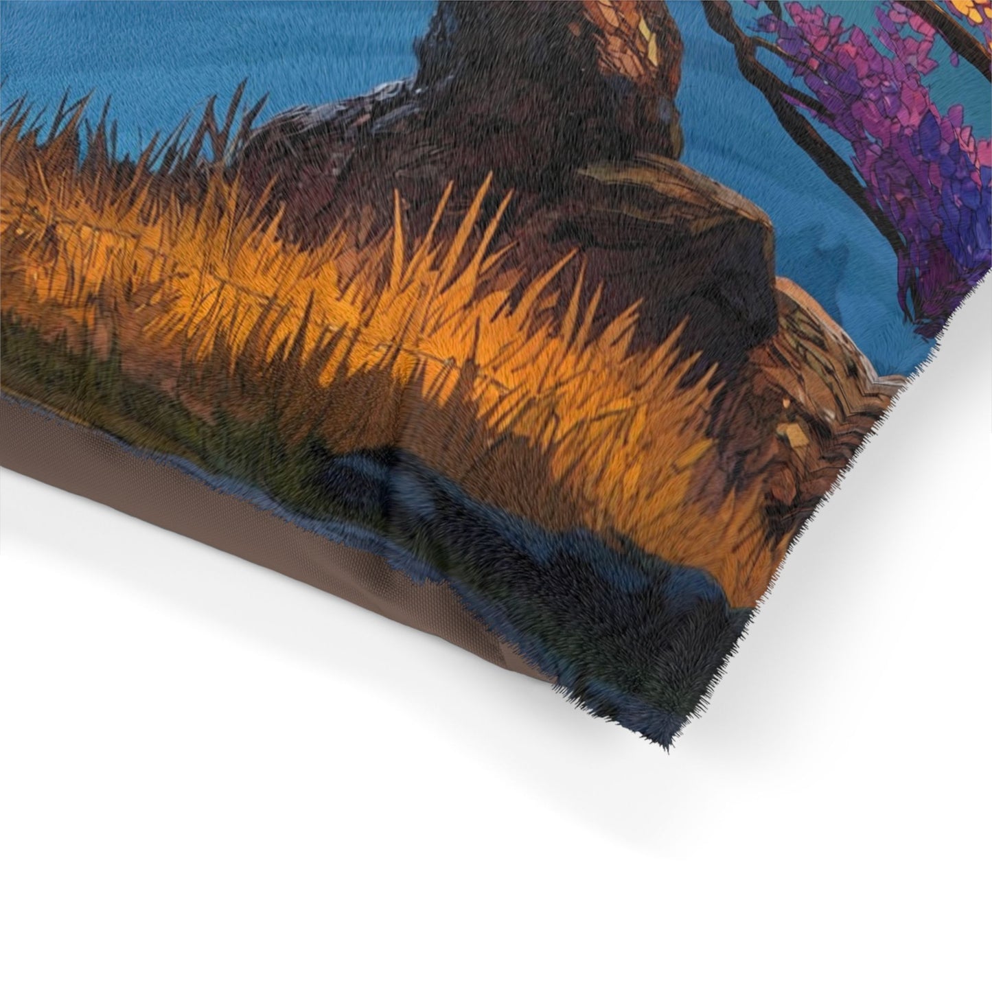 Celestial Tree Pet Bed – Twilight Bloom Dreamscape