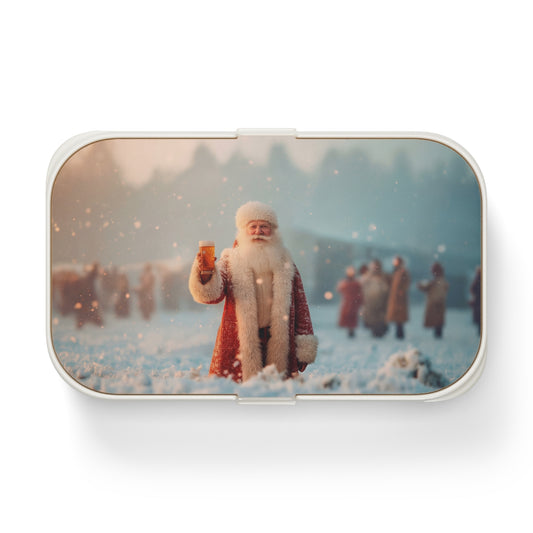 Snow-Kissed Santa Bento Lunch Box – Toast to Winter’s Quiet Celebration