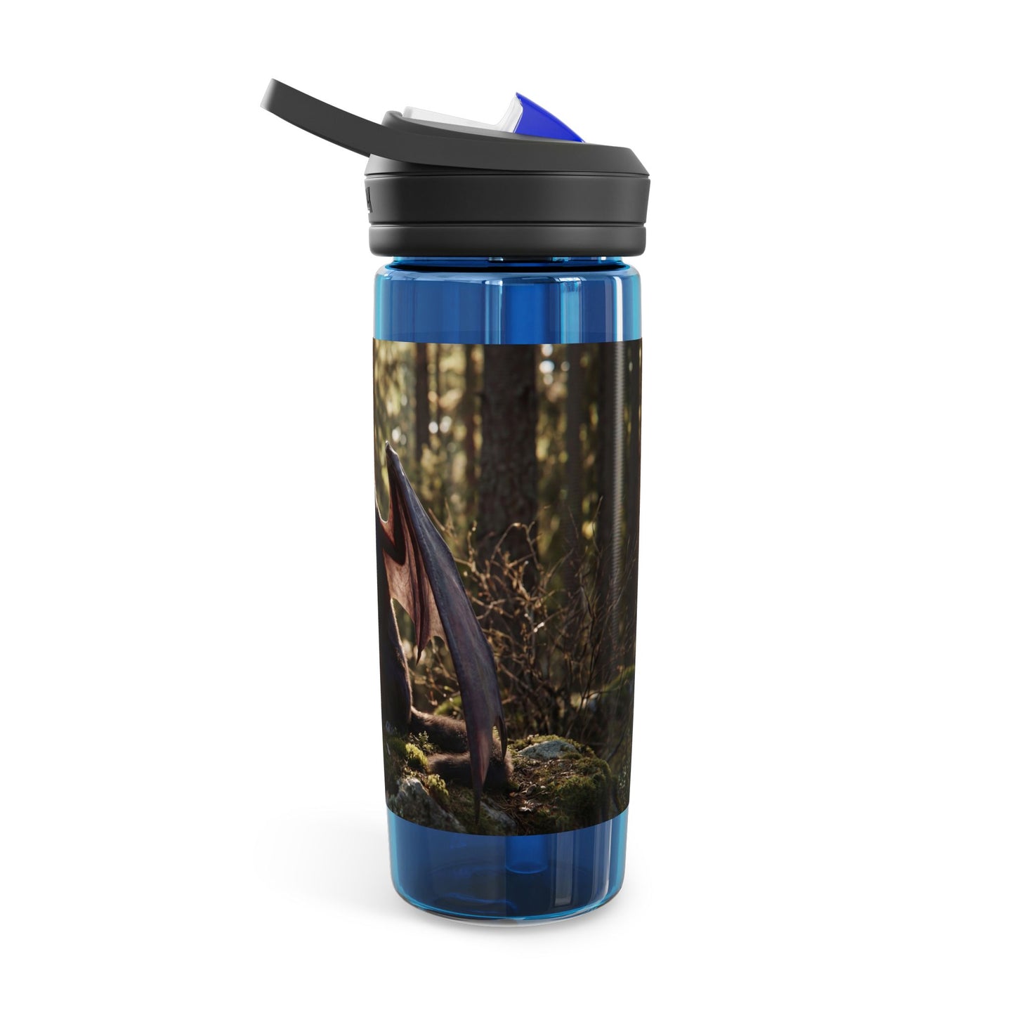 Forest Dragon Wolf CamelBak Eddy® Water Bottle, 20oz\25oz – Twilight Guardian of the Mossy Glade