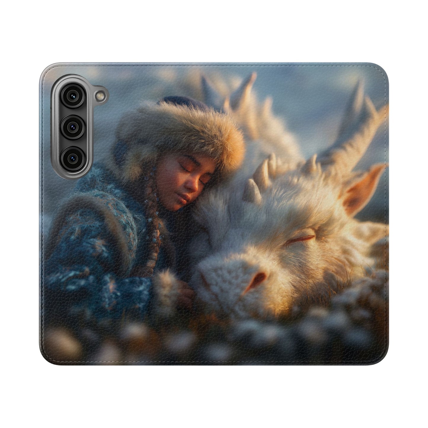 Guardian’s Rest Flip Cases – Snow-Capped Dragon and Sleeper