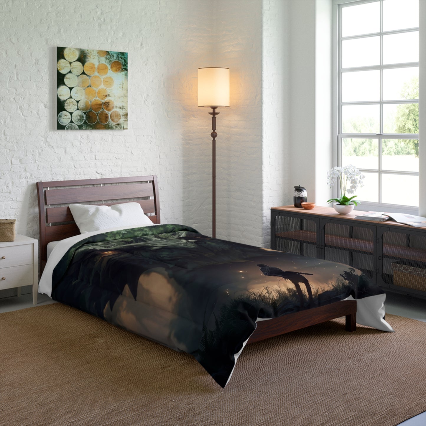 Ancient Forest Dragon Comforter – Whispering Grove Guardian