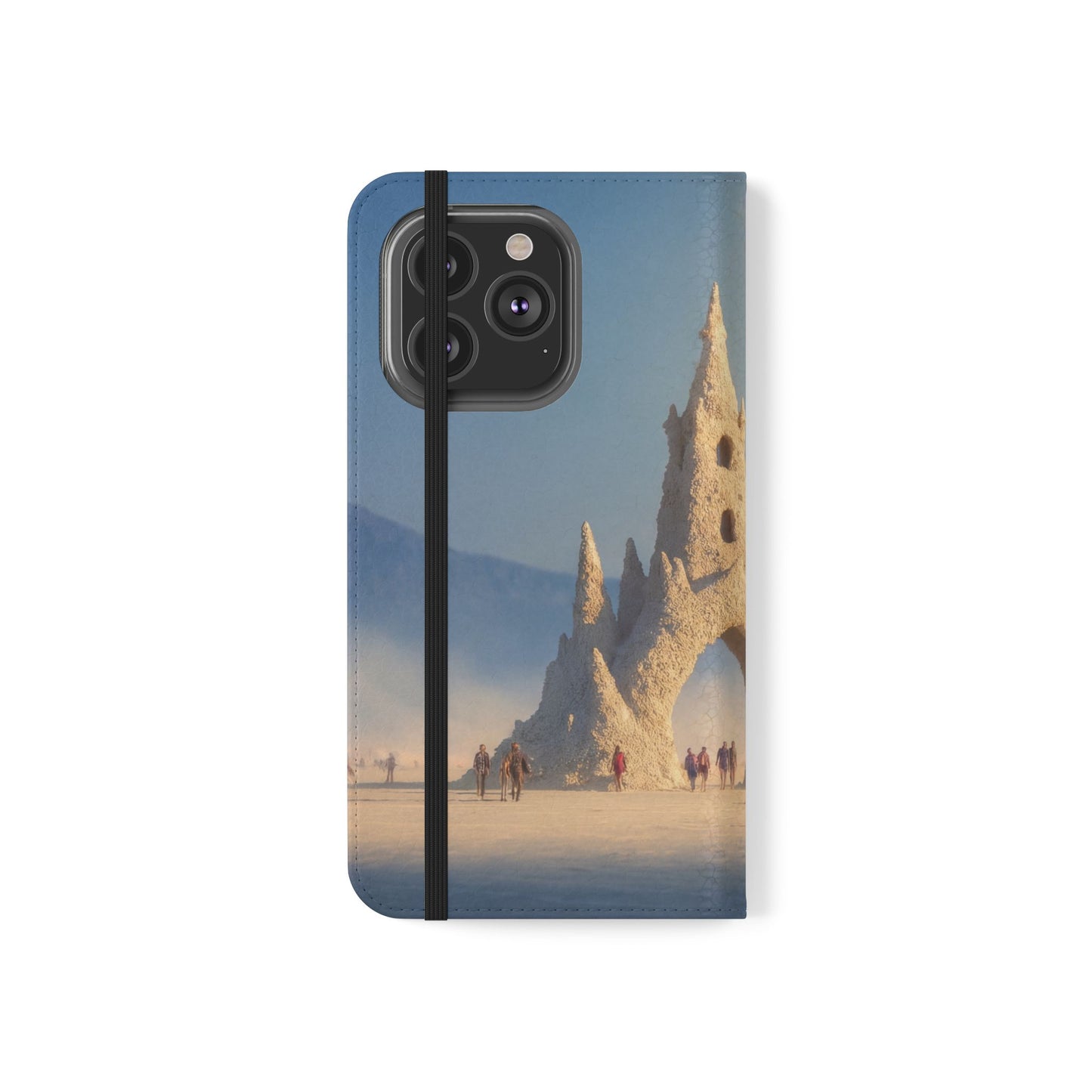White Tower Flip Cases – Salt Desert Gateway Art