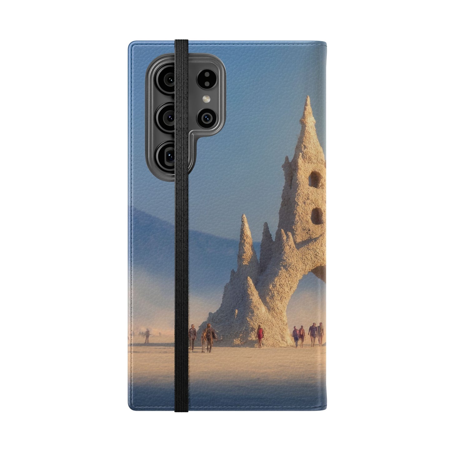 White Tower Flip Cases – Salt Desert Gateway Art