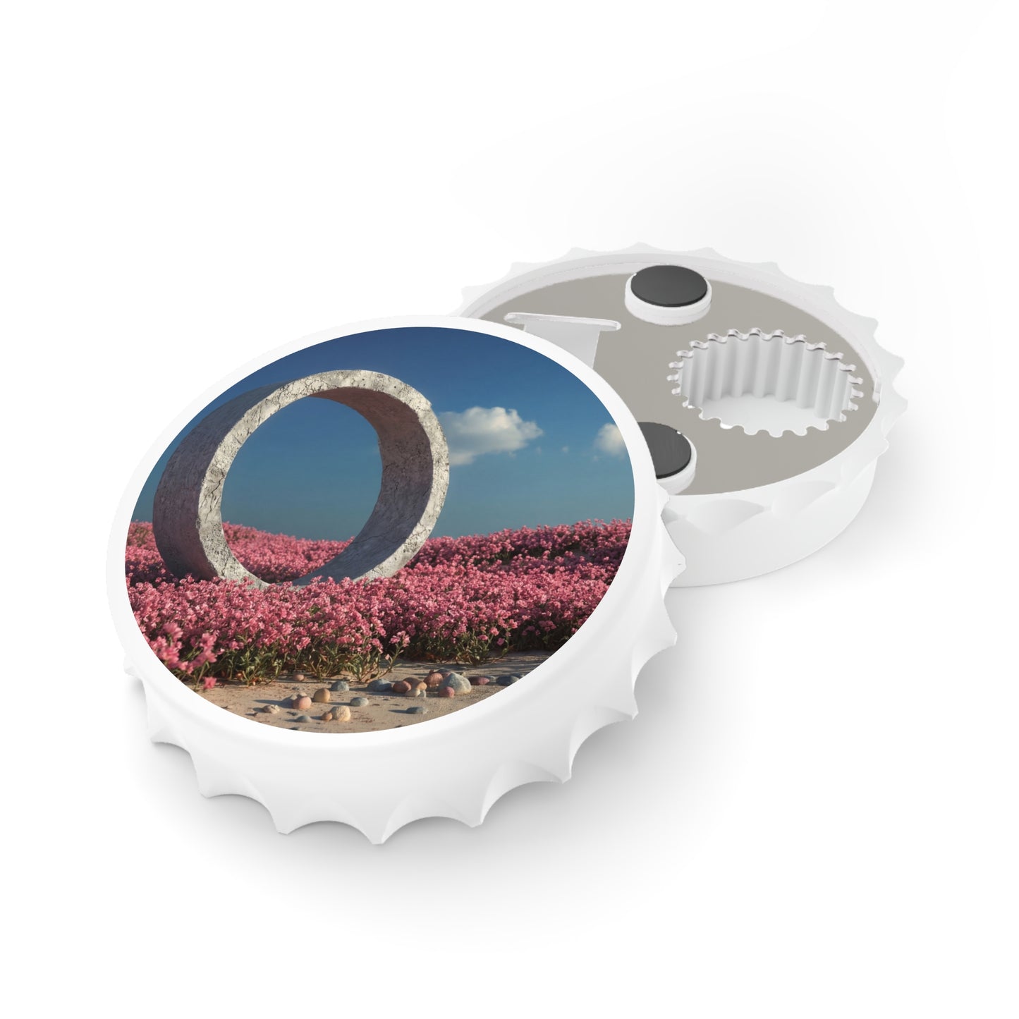 Celestial Ring Bottle Opener – Pink Bloom Sanctuary