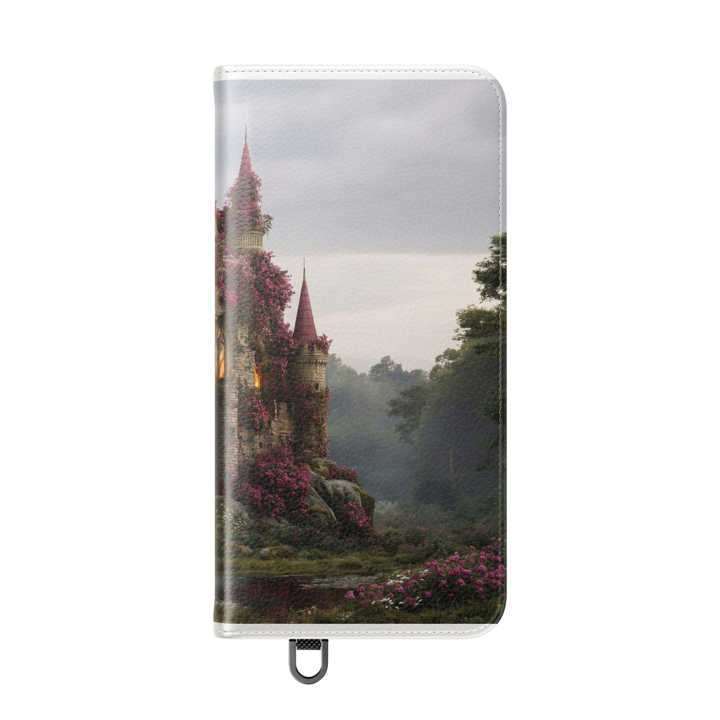 Blossom Spire Flip Cases – Pink Ivy Gothic Castle Cover