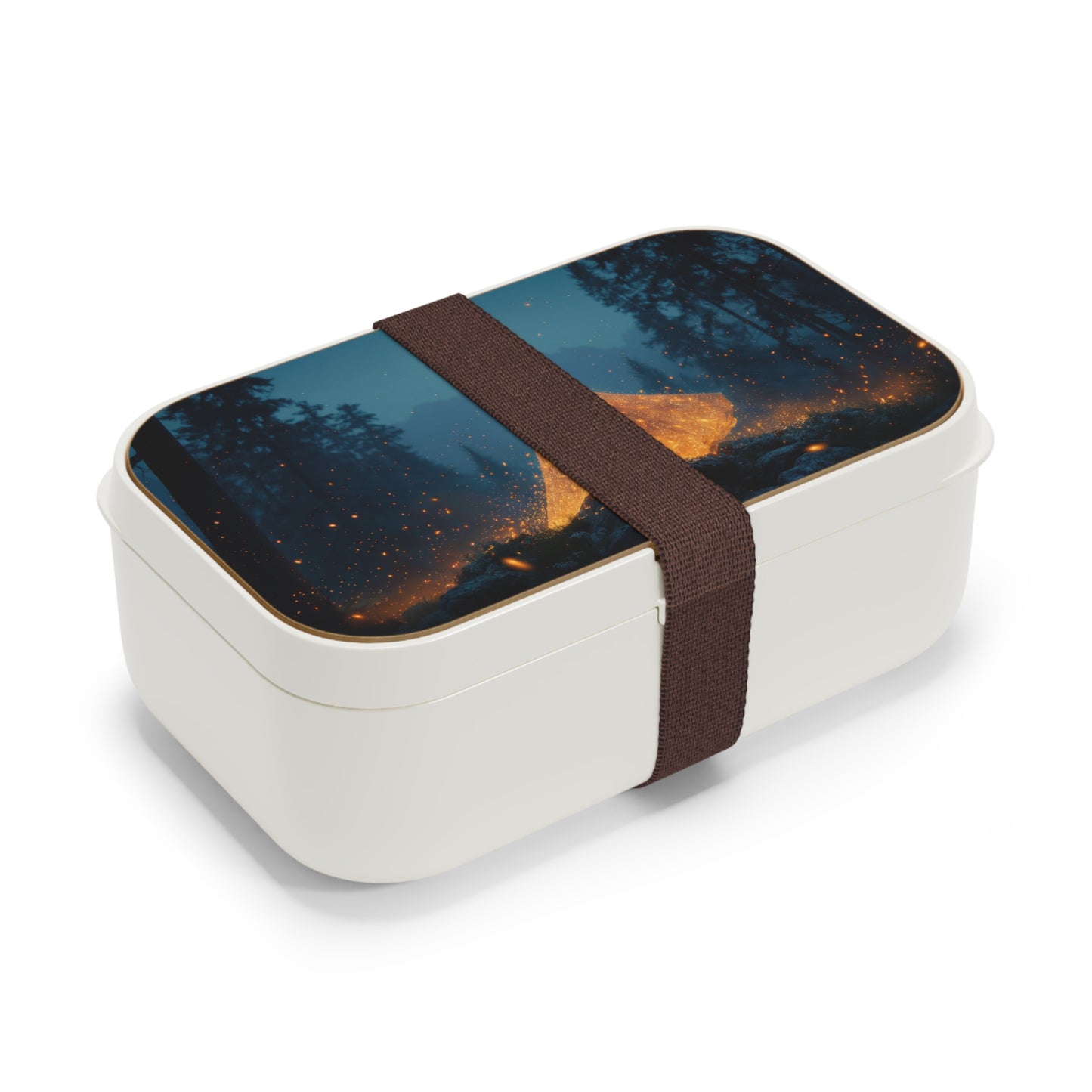 Starlight Weaver Bento Lunch Box – Glowing Forest Twilight