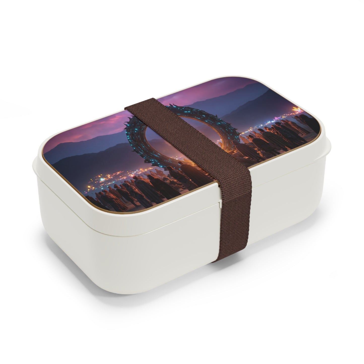 Celestial Gateway Bento Lunch Box – Twilight Ceremony Under the Ring