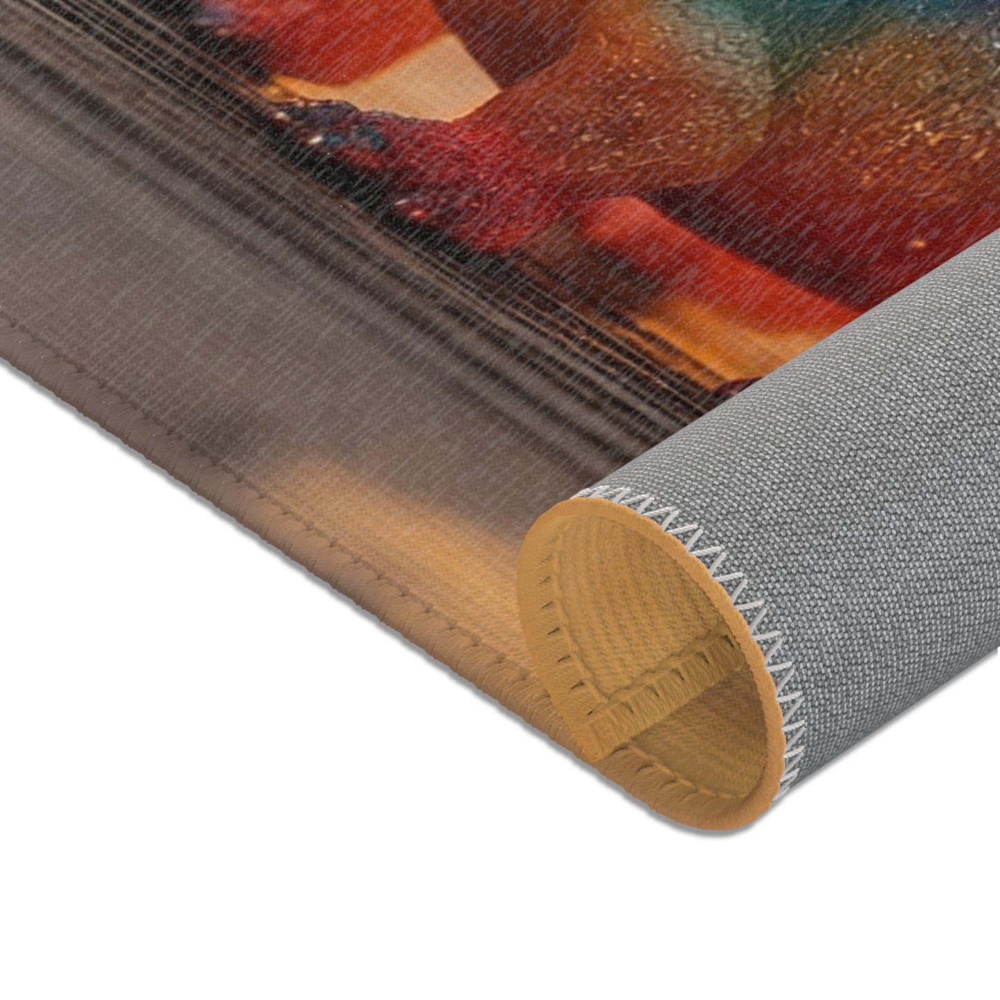 Whispering Dragon Area Rugs – Sunset Smoke and Glittering Wings