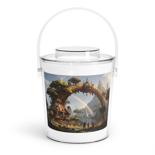 Arcane Grove Ice Bucket with Tongs – Sanctuary of Twin Rainbows