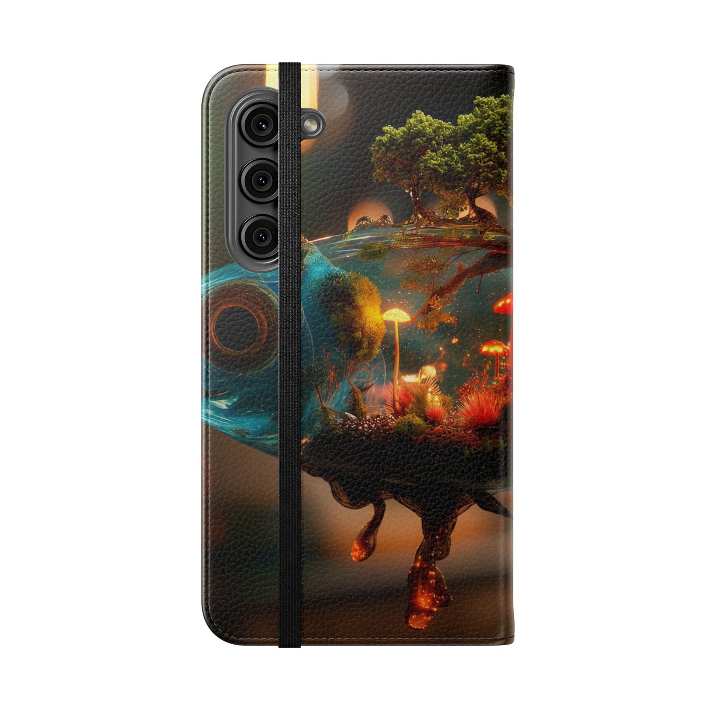 Forest Fish Flip Case – Liquid Glowwood Dreamscape