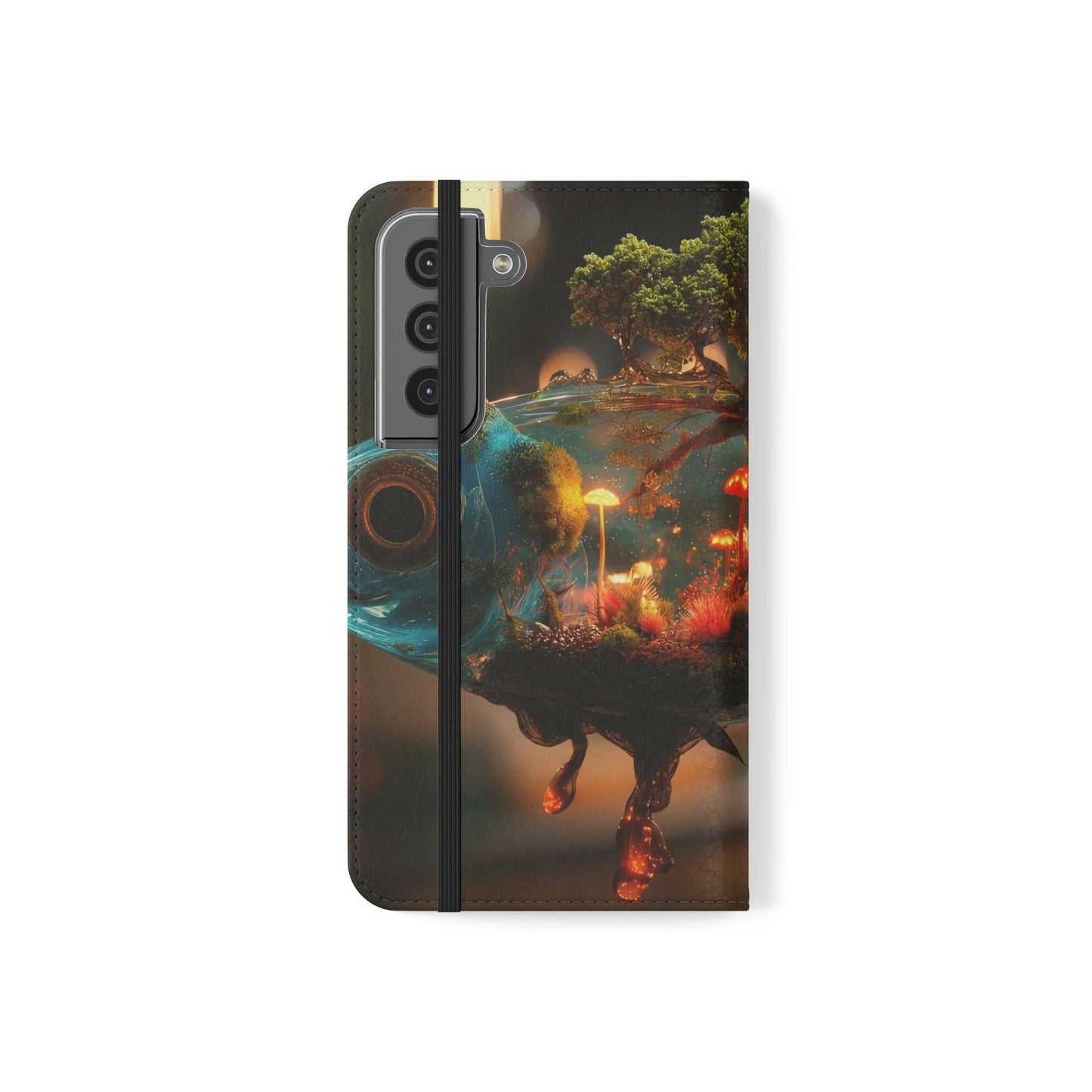 Forest Fish Flip Case – Liquid Glowwood Dreamscape